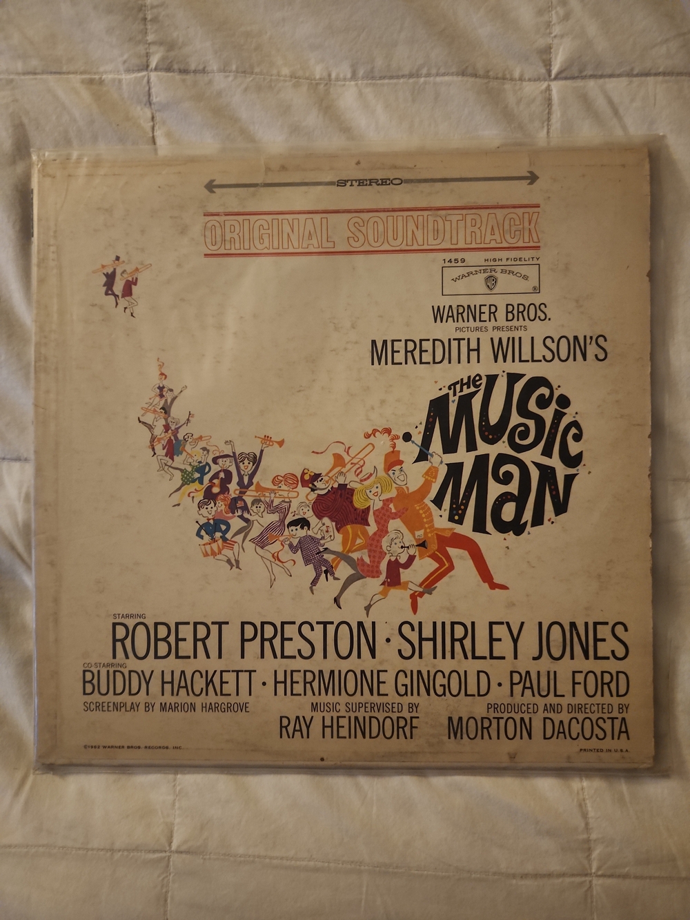 The Music Man Original Soundtrack Vinyl -- My Nonna's Copy! Secret Stash